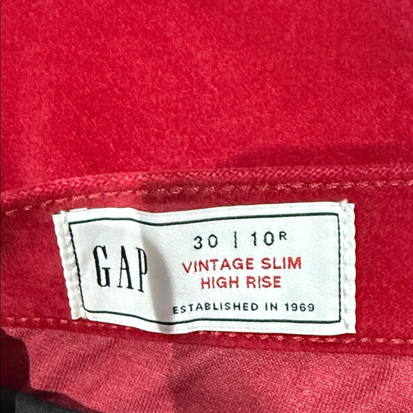 GAP Vintsge Slim High Rise - Picture 4 of 8